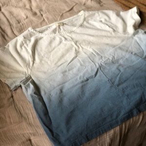 Madewell Blue/White Fade Top
